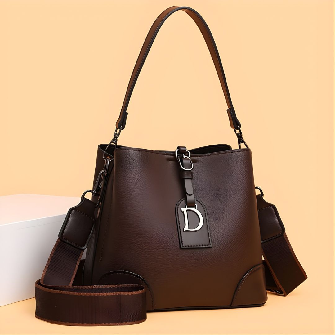 Elegant classic structured tote handbag for women | Ethereal Grace -2