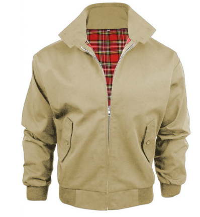 Classic comfortable harrington jacket for men -8