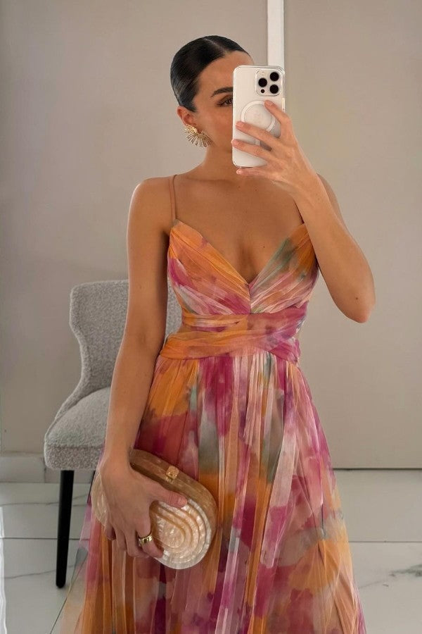 Fitted Stunning maxi dress for women | Alina