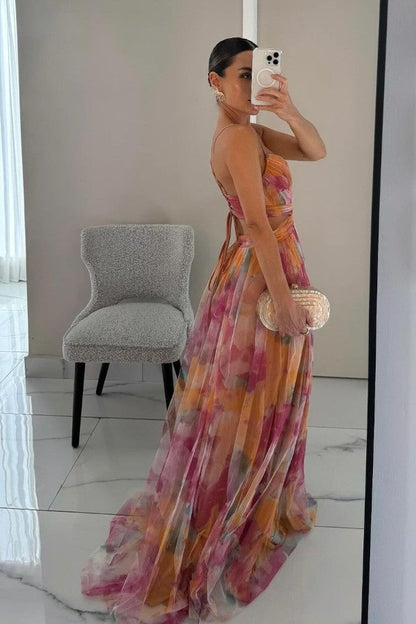Fitted Stunning maxi dress for women | Alina