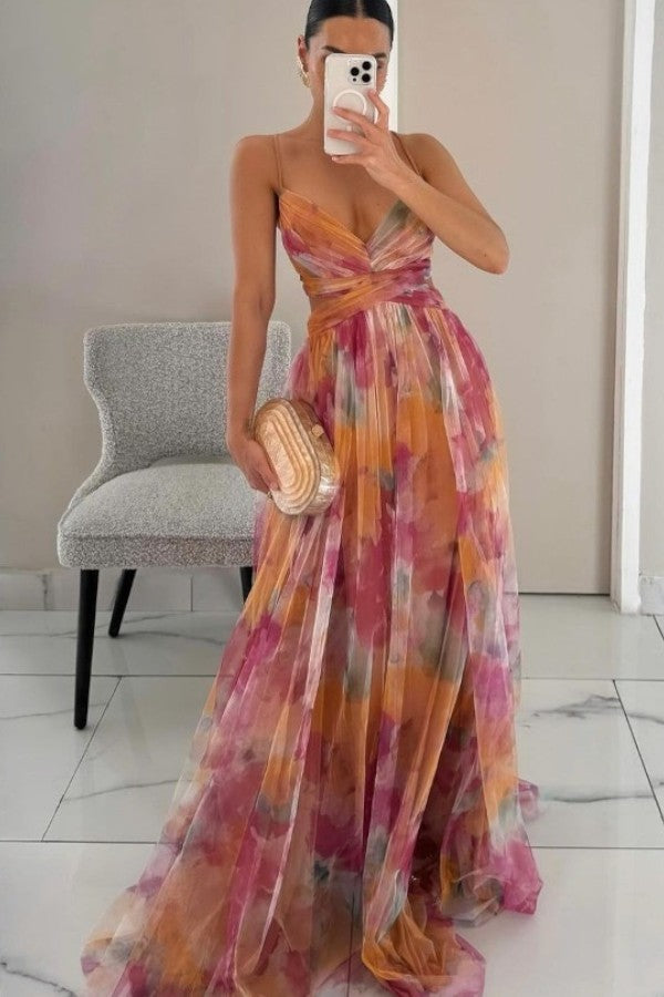 Fitted Stunning maxi dress for women | Alina