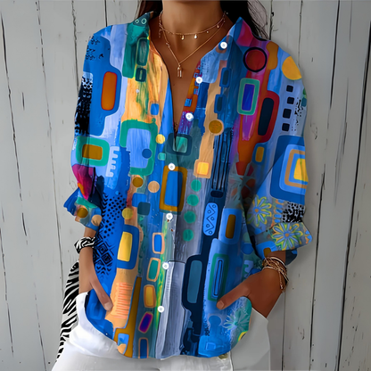 Tucked Chic elegant blouse for women | Cirella