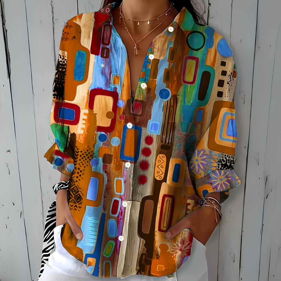 Tucked Chic elegant blouse for women | Cirella