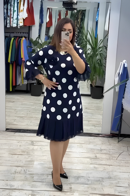 Stylish comfortable everyday midi dress for women | Pia -3