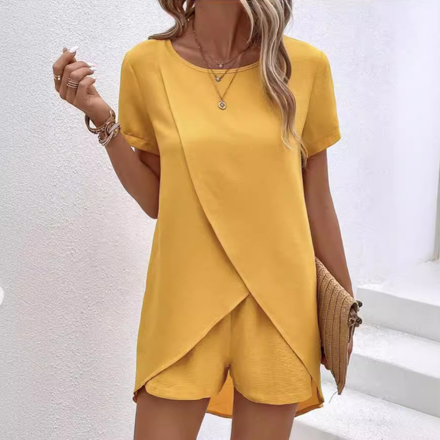 Unified Elegant summer co-ord lounge set for women | Amalia