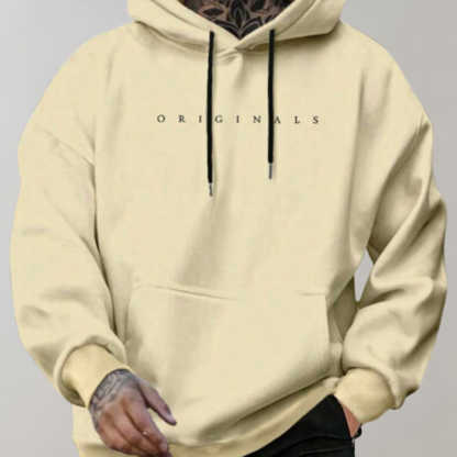 Minimalist oversized casual streetwear hoodie for men -3