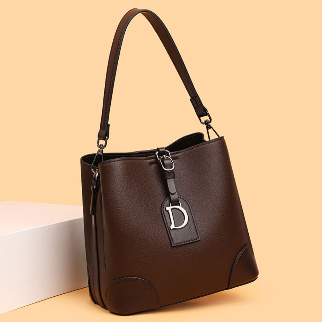 Elegant classic structured tote handbag for women | Ethereal Grace -3