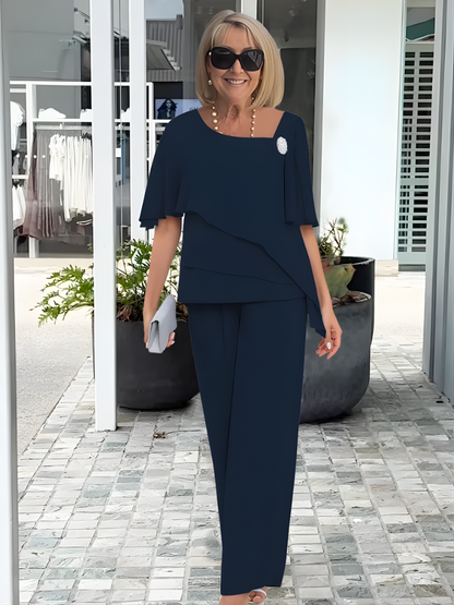 Coordinated Elegant two-piece set for women | Jirelle