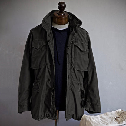 Classic military field jacket for men -6