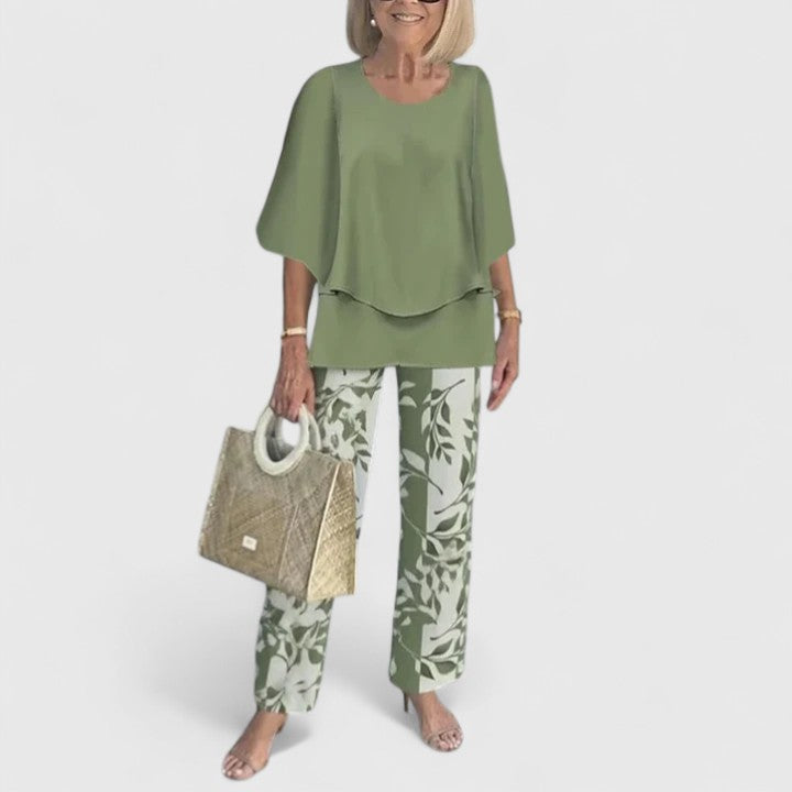 Elegant tailored two-piece set for women | Martha -2