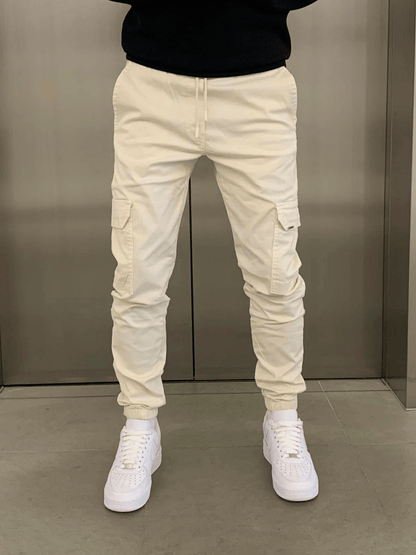 Relaxed cargo jogger trousers for men | Thomas -4