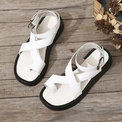 Comfortable everyday glide slip-on sandals for women | Hallie -4
