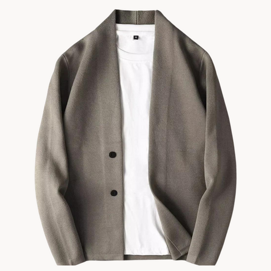 Classic relaxed knit everyday cardigan for men | Belmont -1