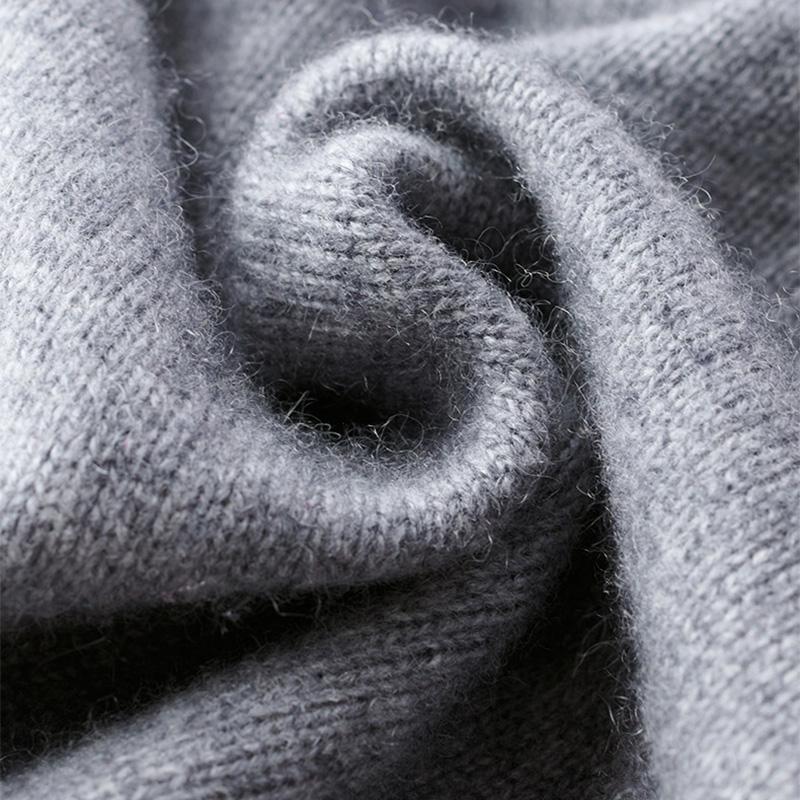 Soft relaxed half-zip knit sweater for men | Harris -11