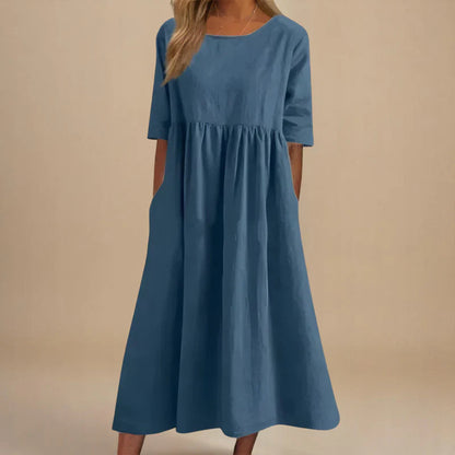 Stepping Flattering everyday dress for women | Marielle
