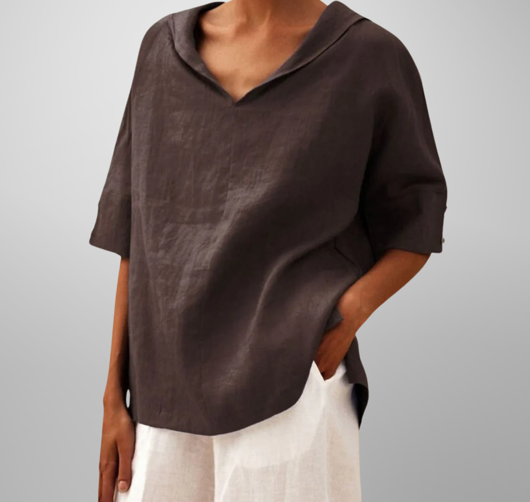 Breathable Effortlessly flattering blouse for women | Marena