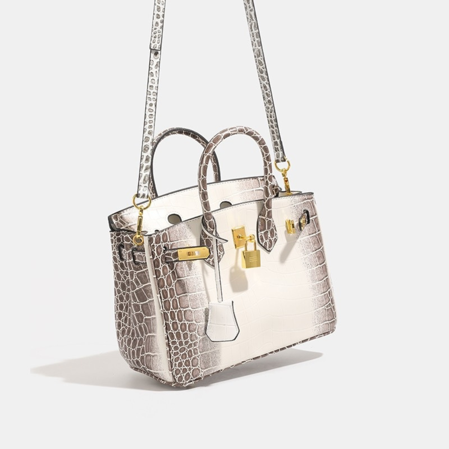 Structured luminous statement shoulder bag for women | Lumiere Imperiale -5