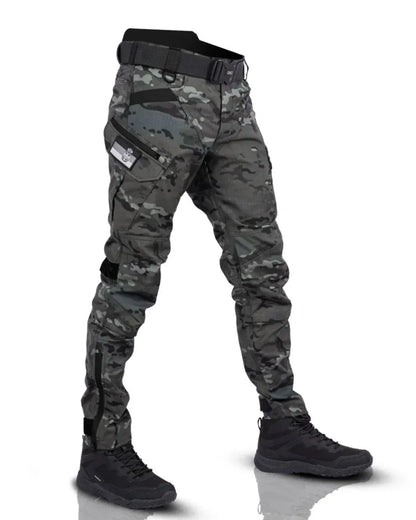 Relaxed tactical utility cargo pants for men | Rildex -4
