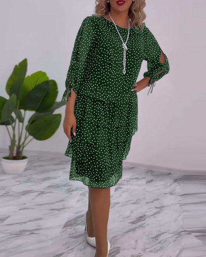 Elegant relaxed winter dress for women | Auterelle -11
