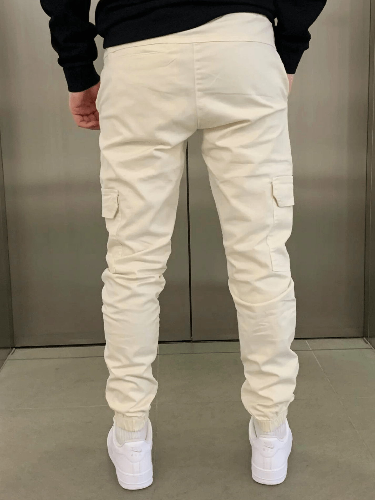 Relaxed cargo jogger trousers for men | Thomas -5
