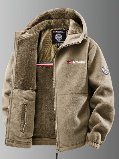 Thermal fleece winter jacket for men | Nathaniel -1