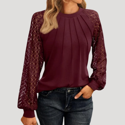 Casual Long sleeve smart casual blouse for women | Serena