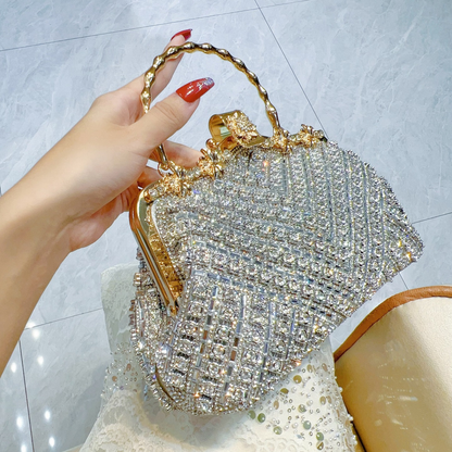 Luxurious structured vellum finish shoulder bag for women | Noble Vellum -9