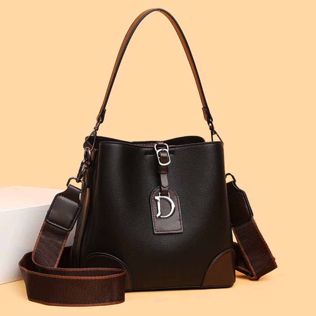 Elegant classic structured tote handbag for women | Ethereal Grace -5