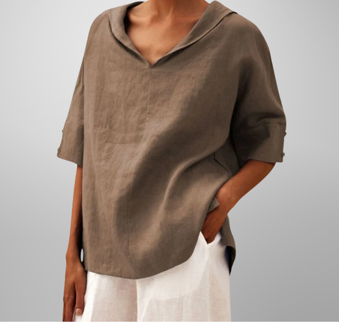 Breathable Effortlessly flattering blouse for women | Marena