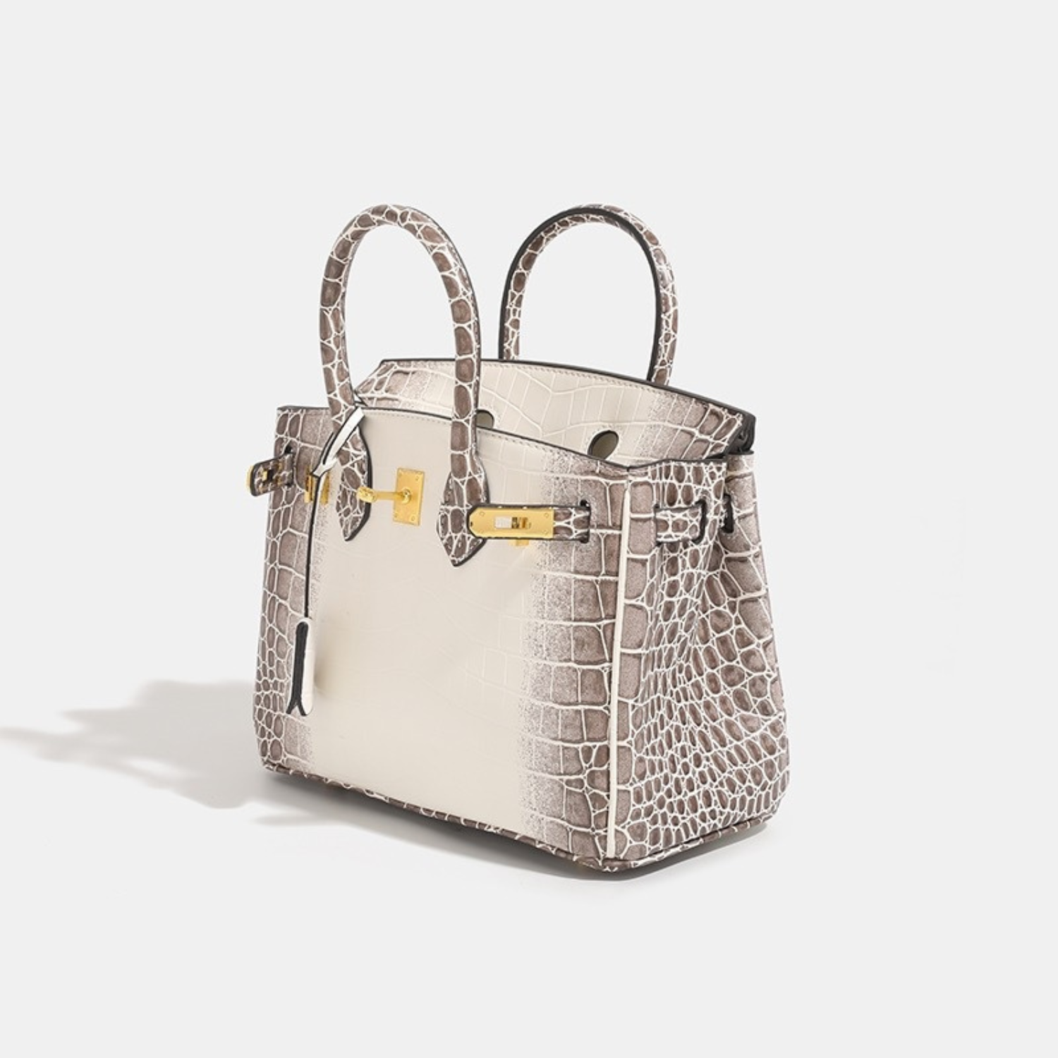 Structured luminous statement shoulder bag for women | Lumiere Imperiale -6