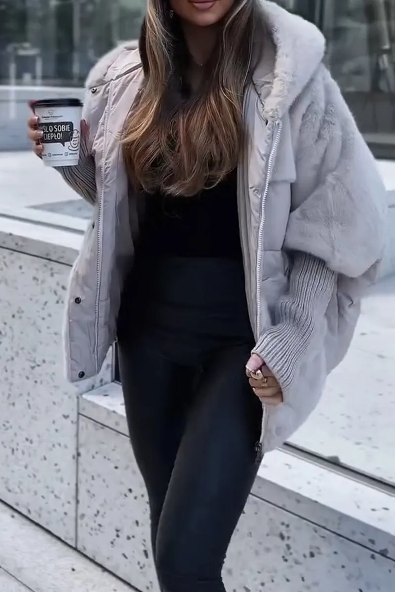 Elegant structured winter jacket for women | Ava -10