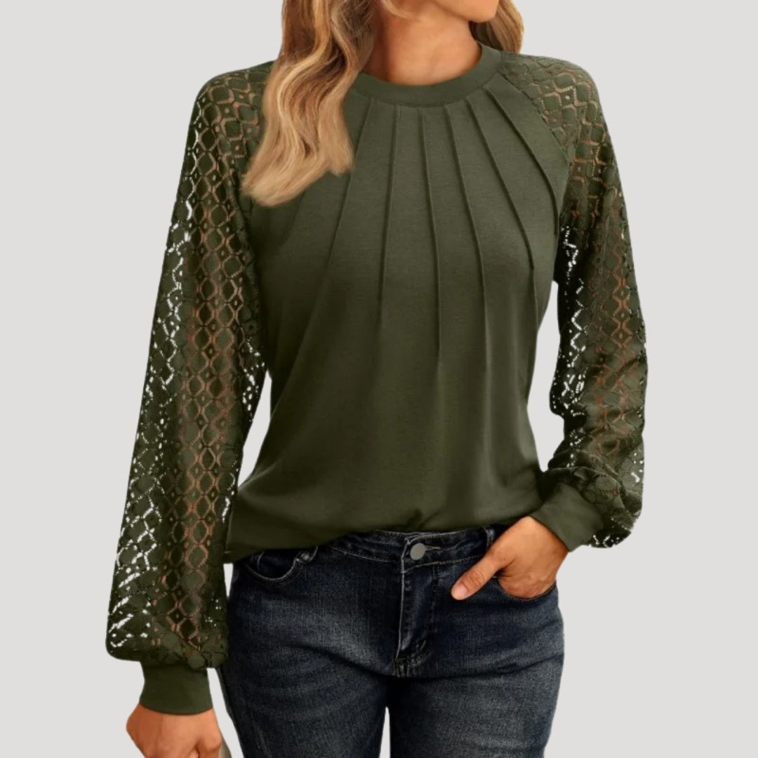 Casual Long sleeve smart casual blouse for women | Serena