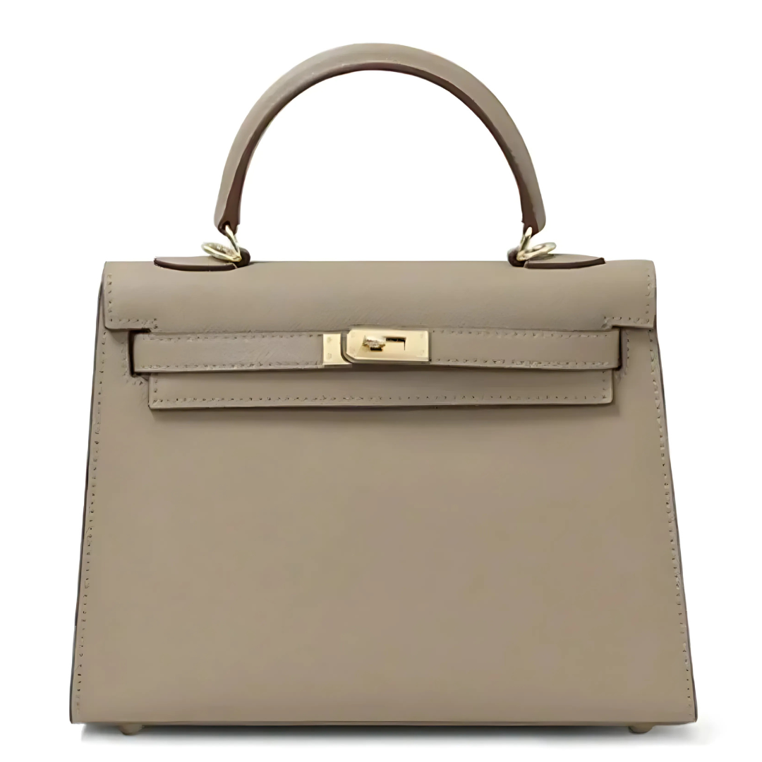 Chic structured silken finish shoulder bag for women | Silken Dawn -1