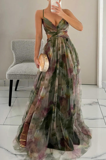 Fitted Stunning maxi dress for women | Alina