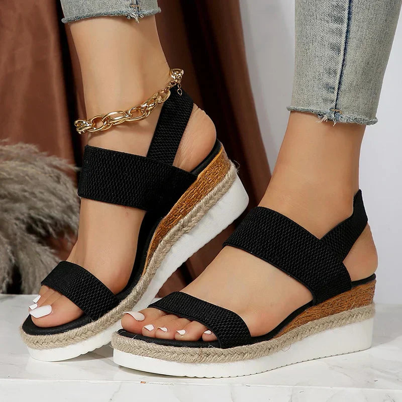 Comfortable orthopedic everyday strap sandals for women | Aria -4