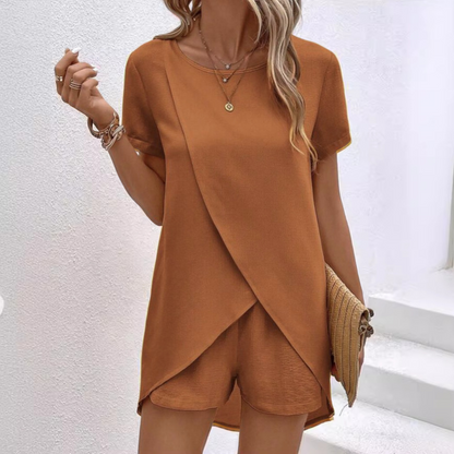 Unified Elegant summer co-ord lounge set for women | Amalia