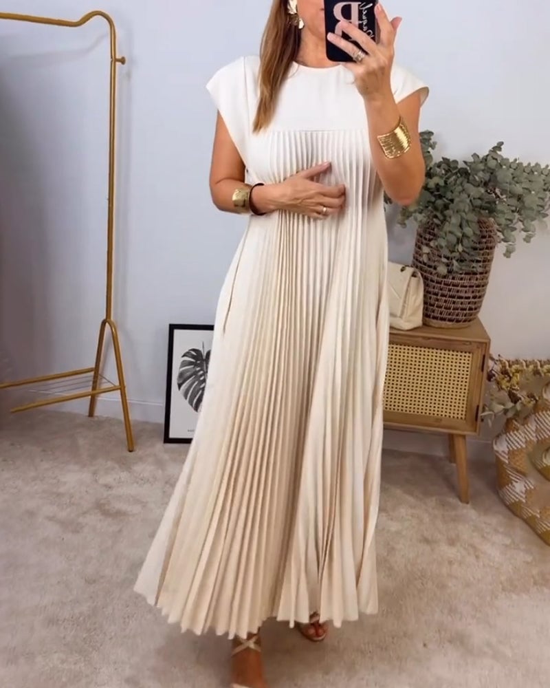 Casual everyday relaxed comfort dress for women | Freya -8