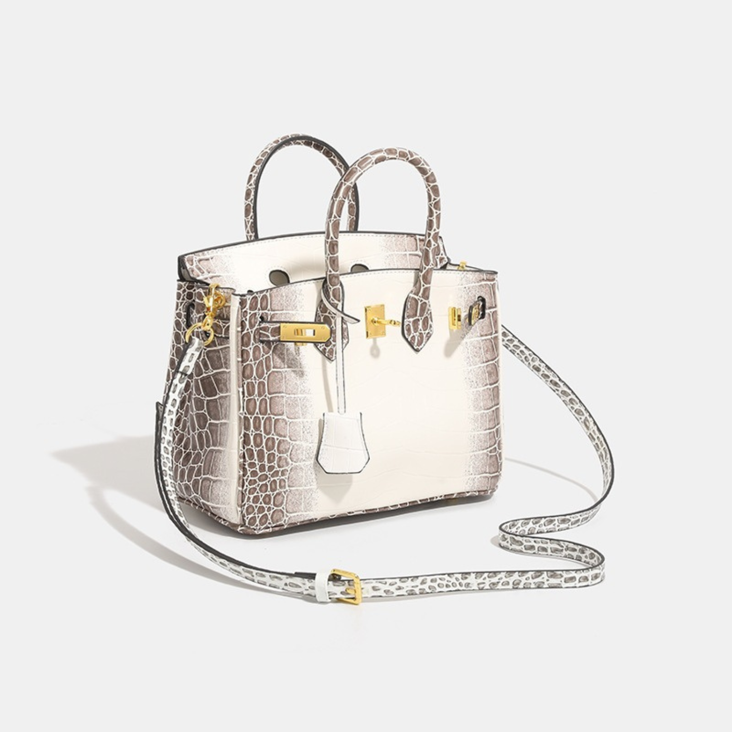Structured luminous statement shoulder bag for women | Lumiere Imperiale -7