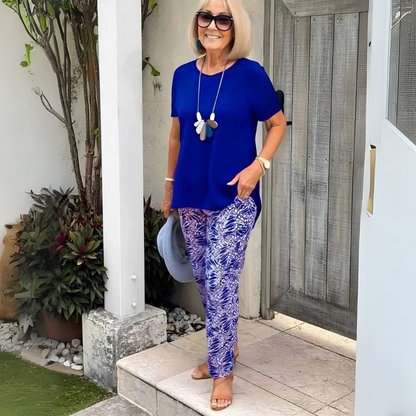 Matched Cotton-blend two-piece set for women | Allegra