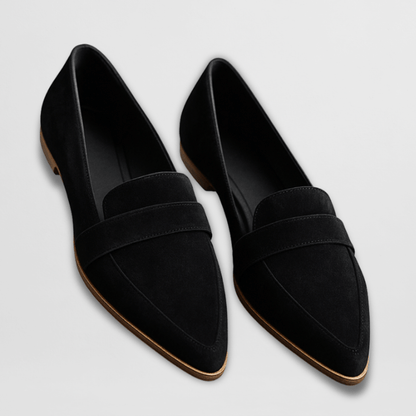Soft suede orthopedic loafers for women | Helen -3