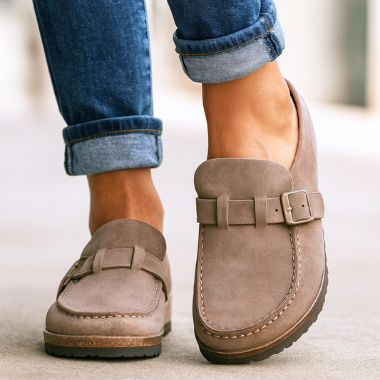 Supportive comfort footbed everyday shoes for women | Brisa -1