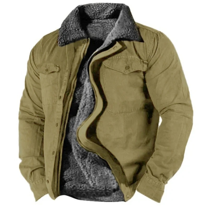 Smart Warm sherpa-lined jacket for men | Logan