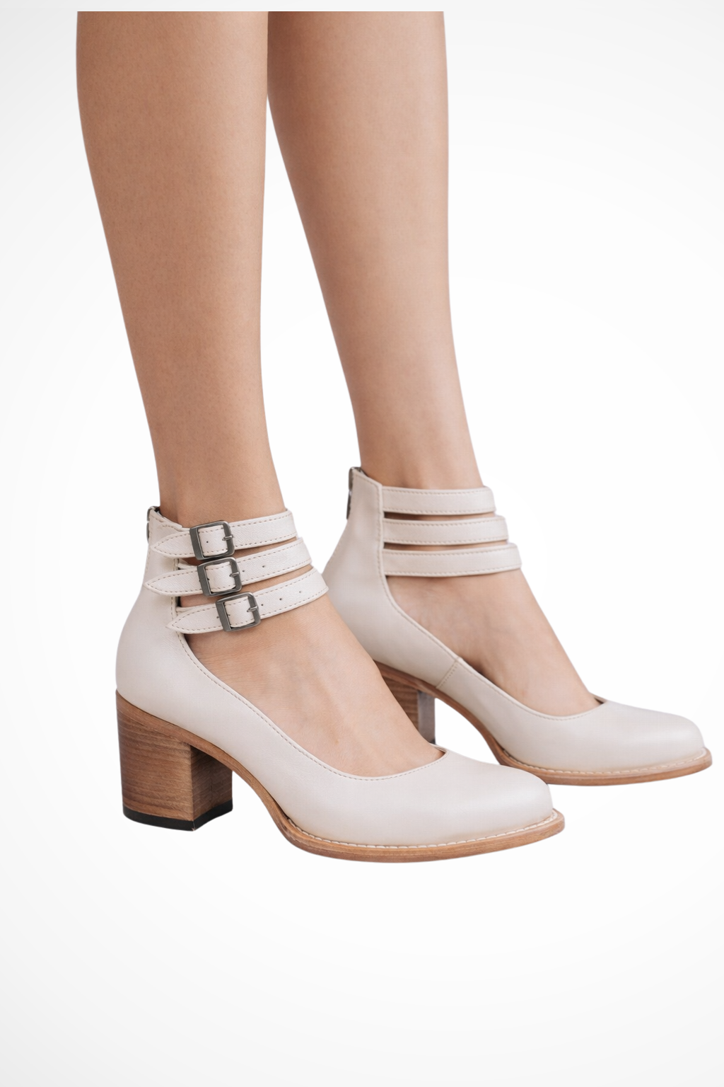 Strappy ankle-strap elegant heels for women | Florence -3