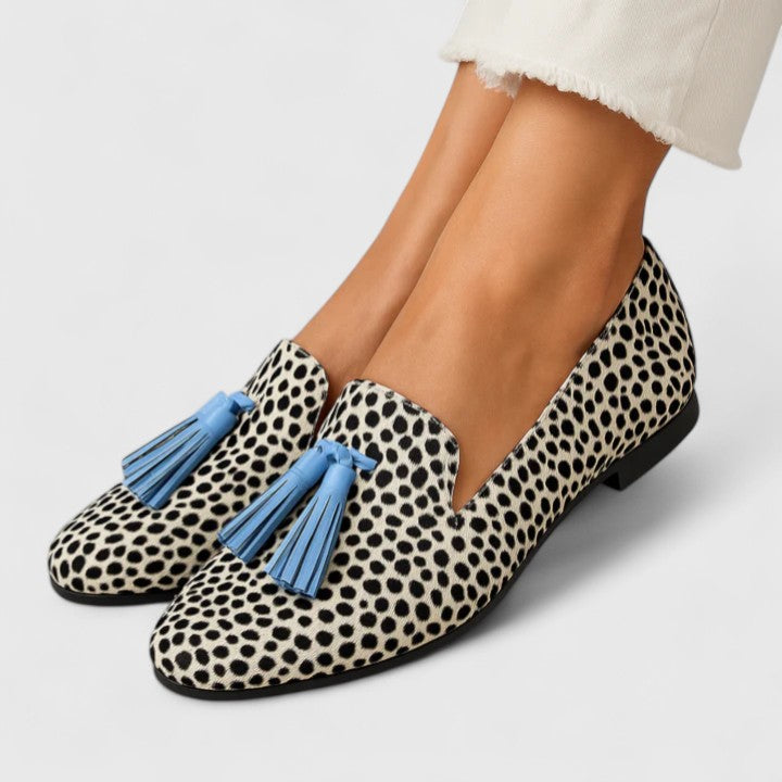 Comfort tassel-detail everyday loafers for women | Yzabella -1