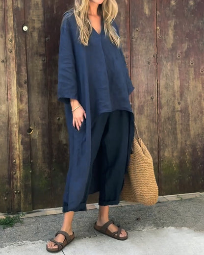 Soft comfortable everyday co-ord set for women | Olivia -2