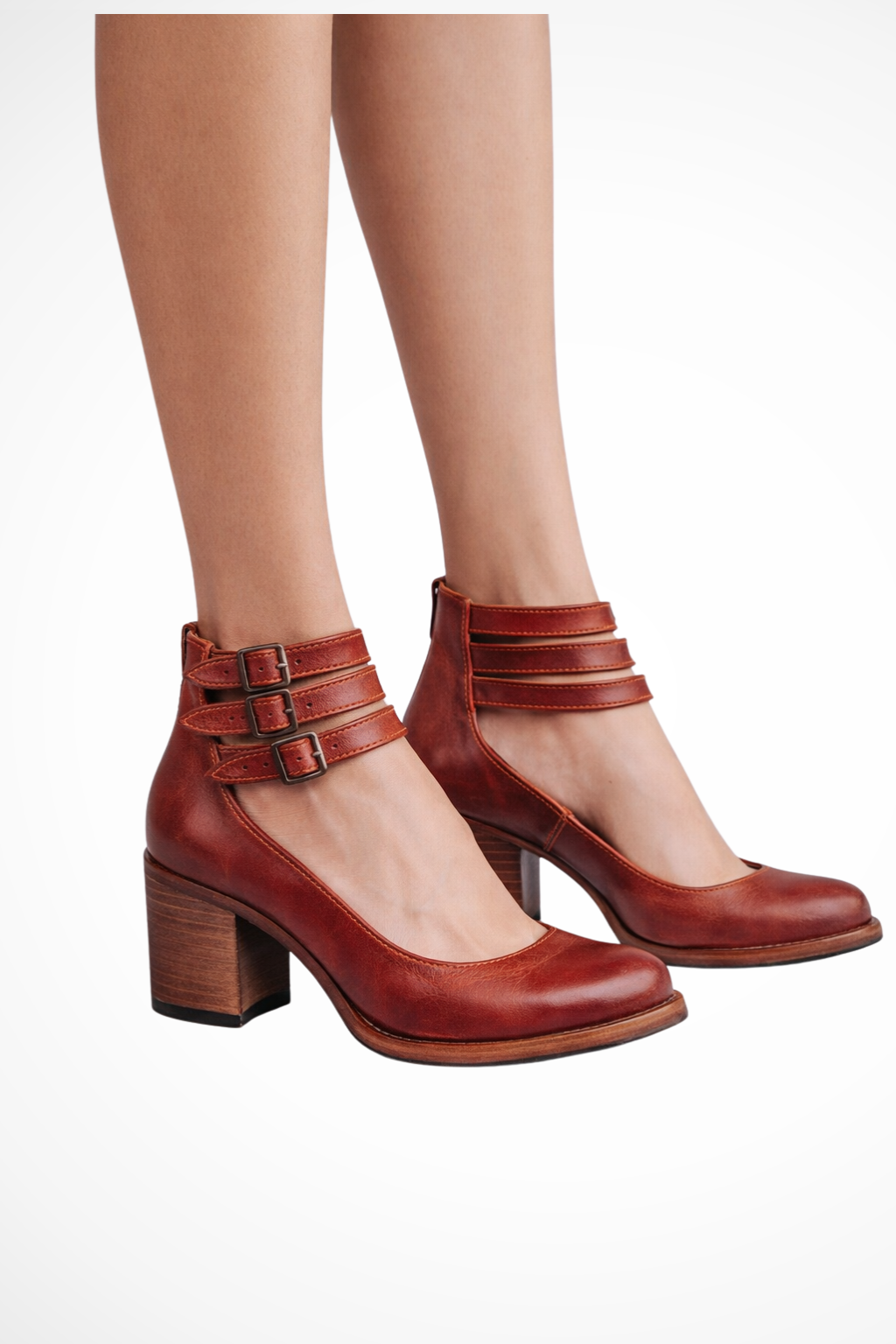 Strappy ankle-strap elegant heels for women | Florence -7