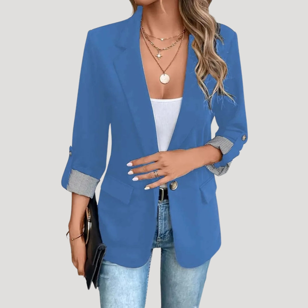 Crafted Fitted smart casual blazer for women | Vivienne