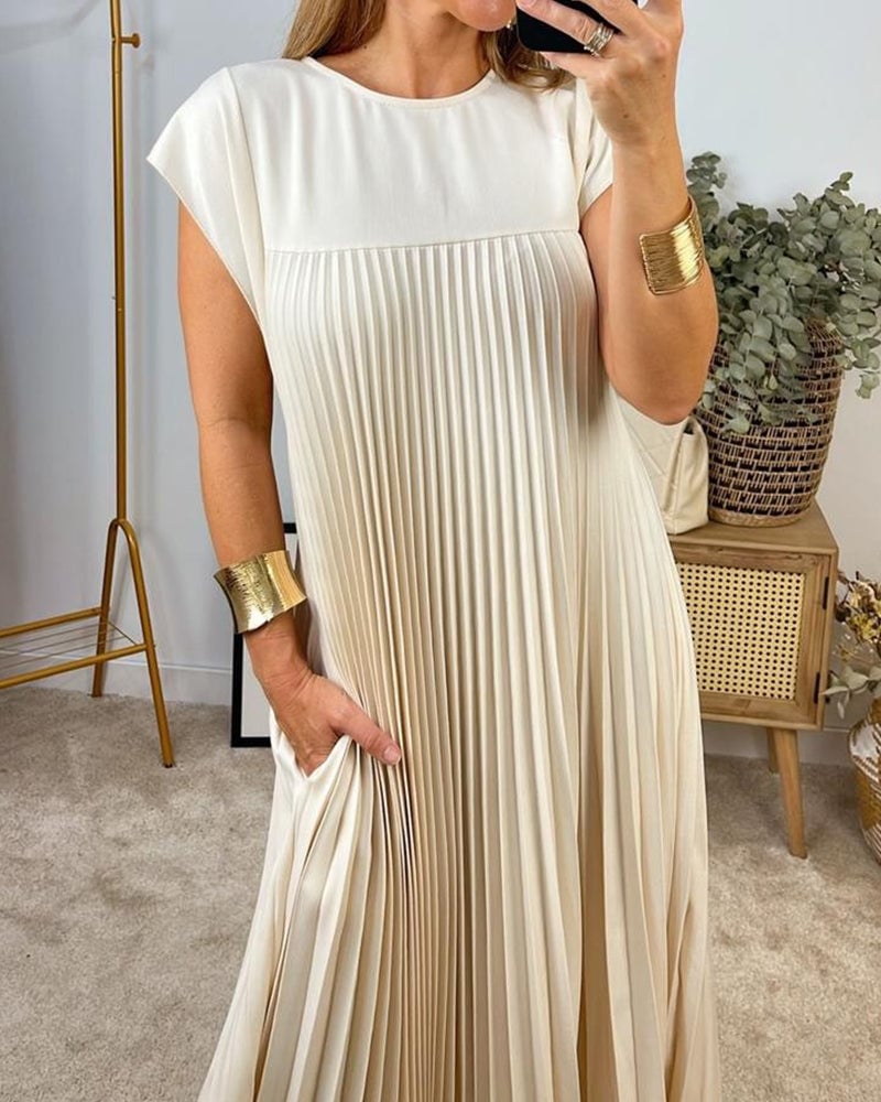 Casual everyday relaxed comfort dress for women | Freya -9