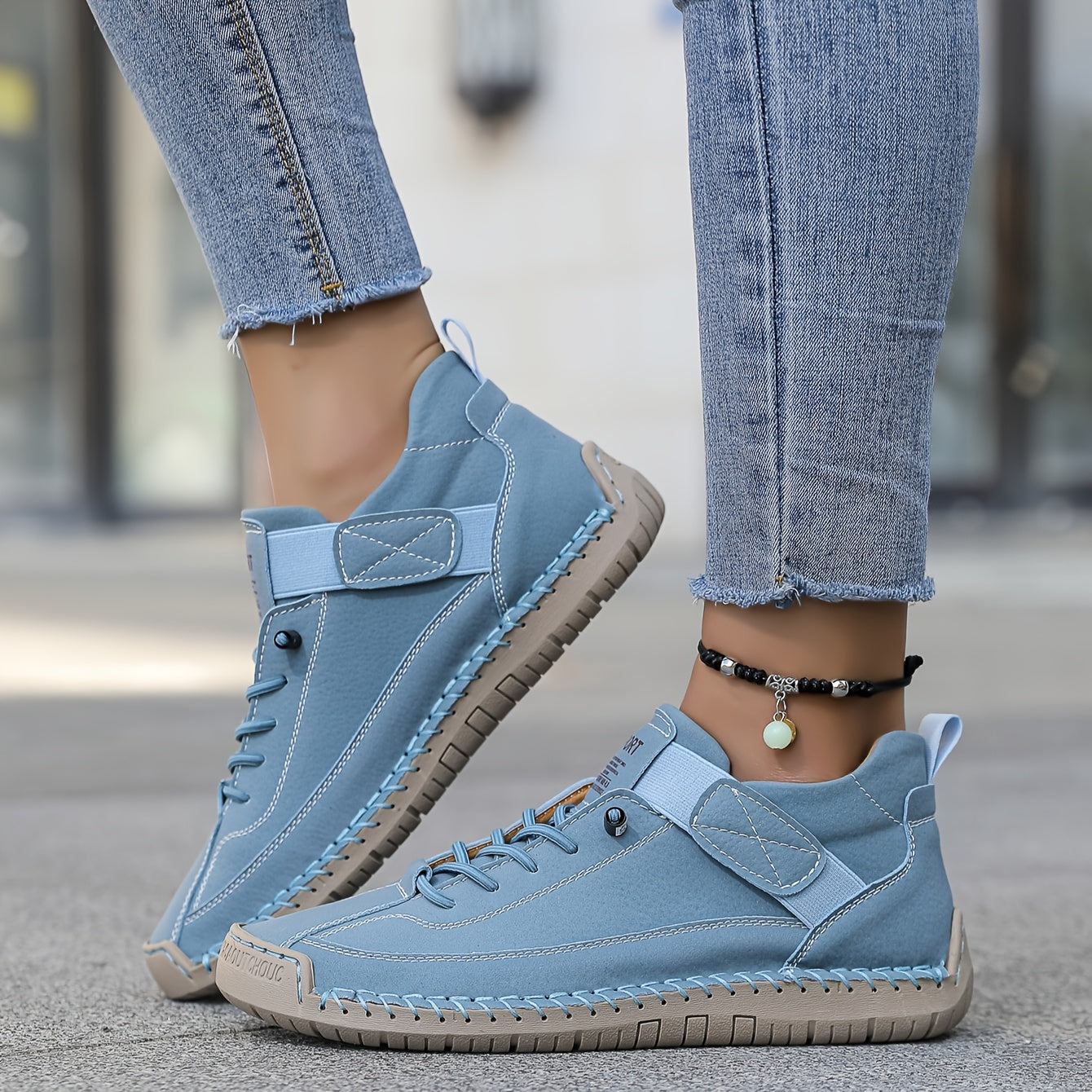 Lightweight orthopedic comfort trainers for women -6