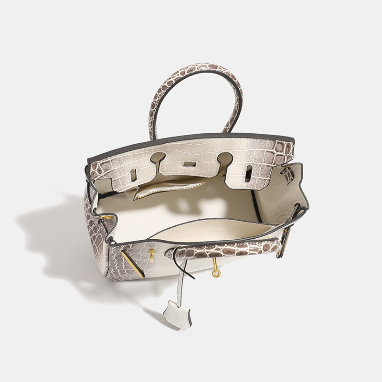 Structured luminous statement shoulder bag for women | Lumiere Imperiale -8
